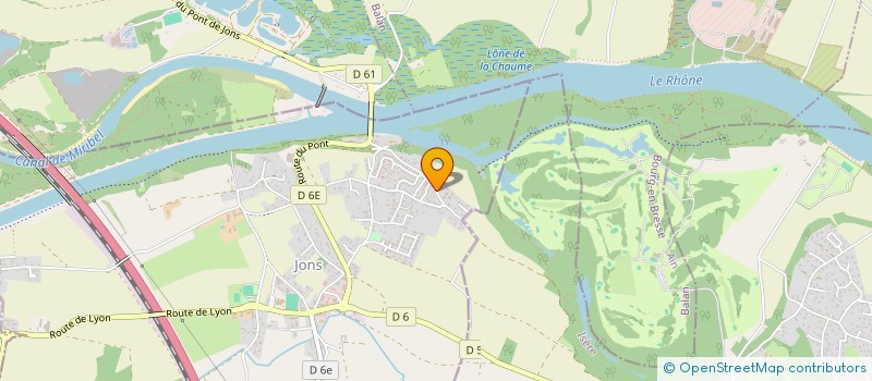 localisation de l'entreprise DB3S CONSULTING  MEYZIEU