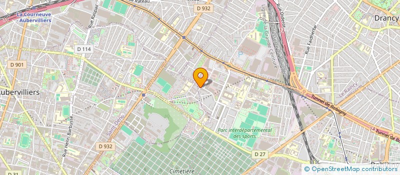 localisation de l'entreprise DB4 INVESTISSEMENT  BOBIGNY