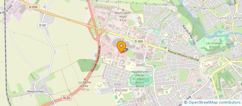 localisation de l'entreprise DB5 à ARRAS