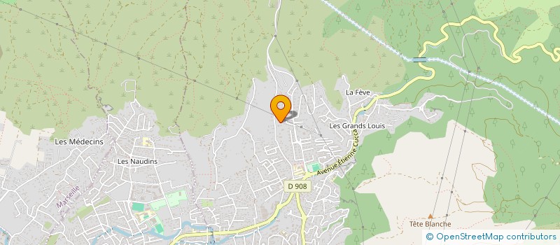 localisation de l'entreprise DB5  ALLAUCH