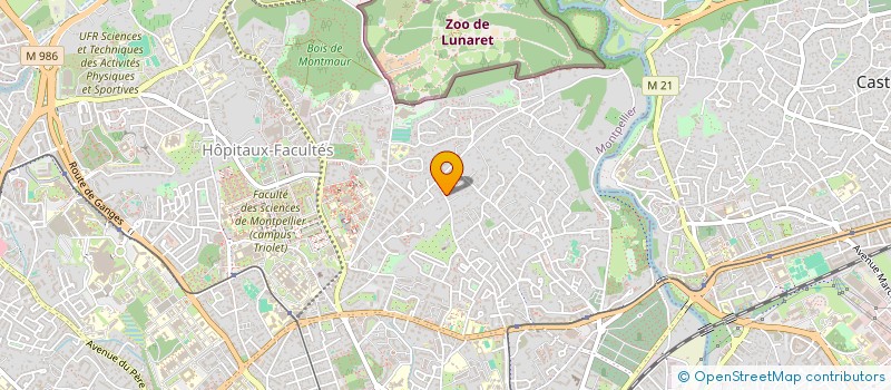 localisation de l'entreprise DB51  MONTPELLIER