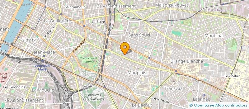localisation de l'entreprise DBA à LYON