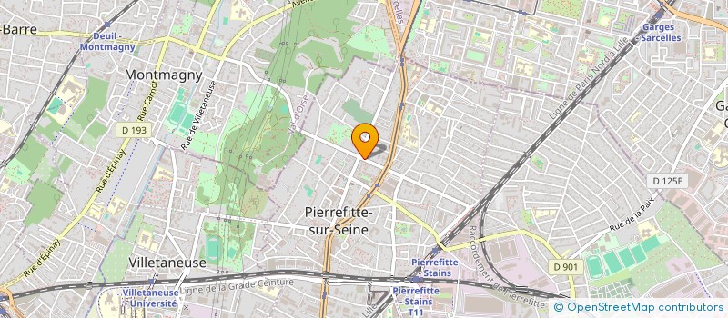 localisation de l'entreprise DBA à PIERREFITTE-SUR-SEINE