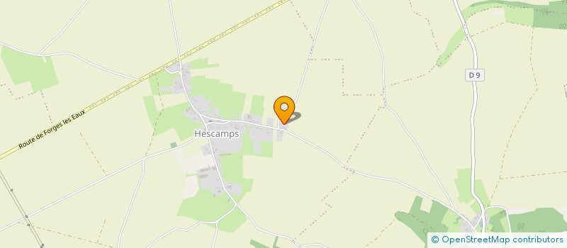 localisation de l'entreprise DBA CHAUF ' PLOMBERIE  HESCAMPS