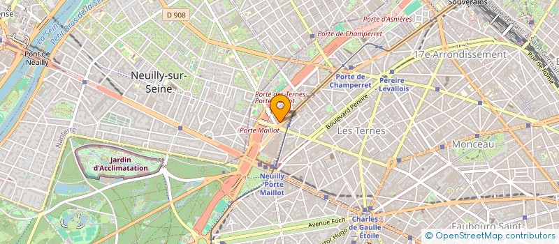 localisation de l'entreprise DBA HOLDING  PARIS