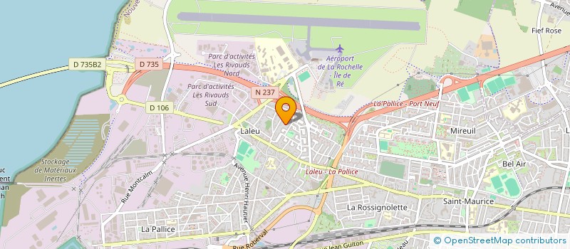 localisation de l'entreprise DBA PLAQUISTE  LA ROCHELLE