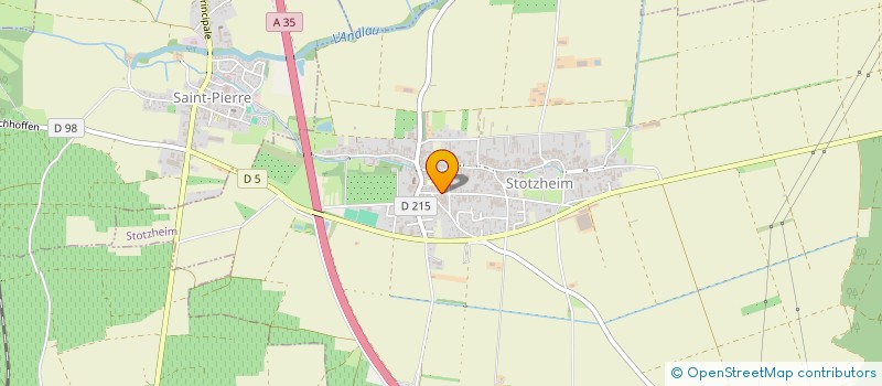 localisation de l'entreprise DBAS INVEST  STOTZHEIM