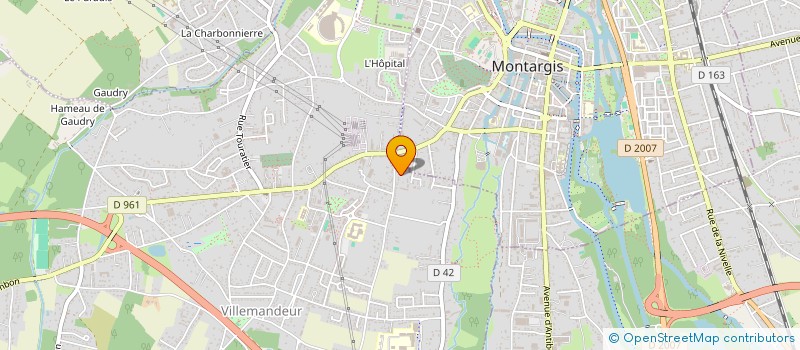 localisation de l'entreprise DBASE FRANCE à VILLEMANDEUR