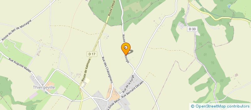 localisation de l'entreprise DBBH  FECAMP