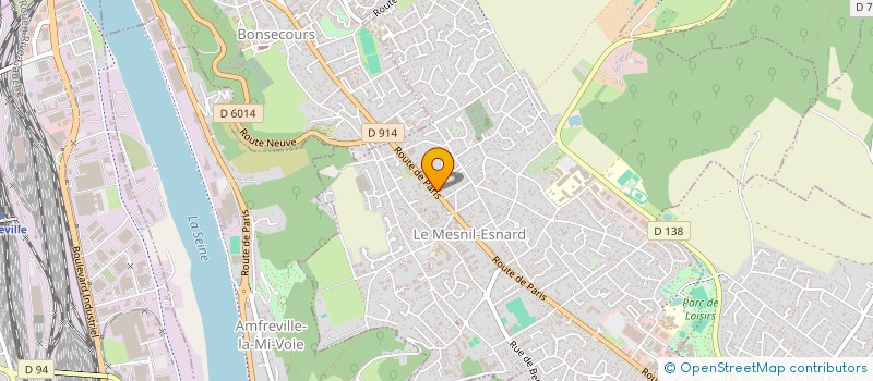 localisation de l'entreprise DBC  FRANQUEVILLE-SAINT-PIERRE