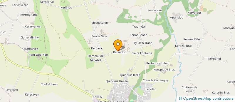 localisation de l'entreprise DBC  PLOUGUIN