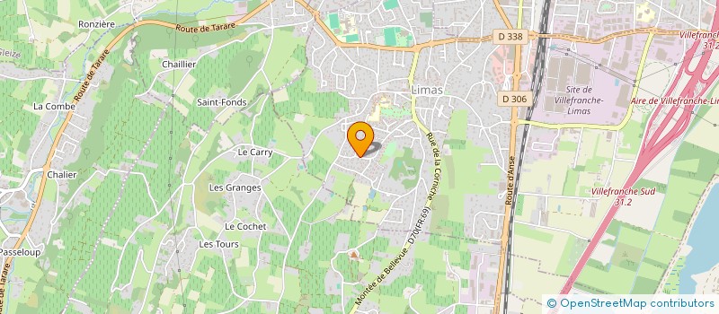 localisation de l'entreprise DBC ACOUSTIQUE à LIMAS