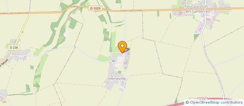 localisation de l'entreprise DBC CONSEIL  HERLEVILLE