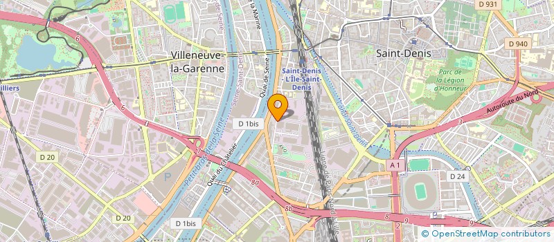 localisation de l'entreprise DBC CONSEILS  SAINT-DENIS