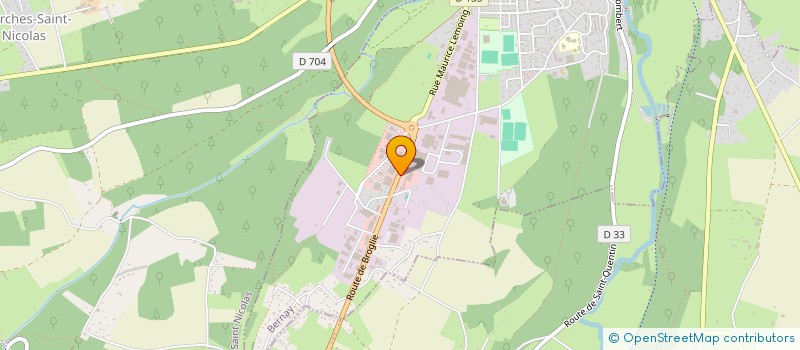localisation de l'entreprise DBC FRANCE à BERNAY