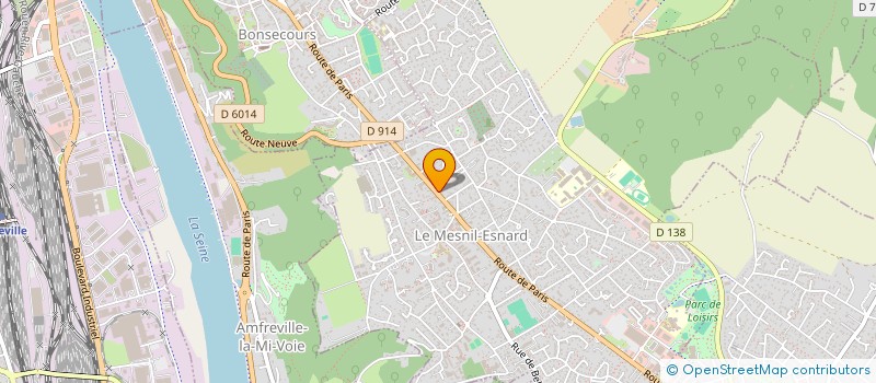 localisation de l'entreprise DBC IMMOBILER  LE MESNIL-ESNARD