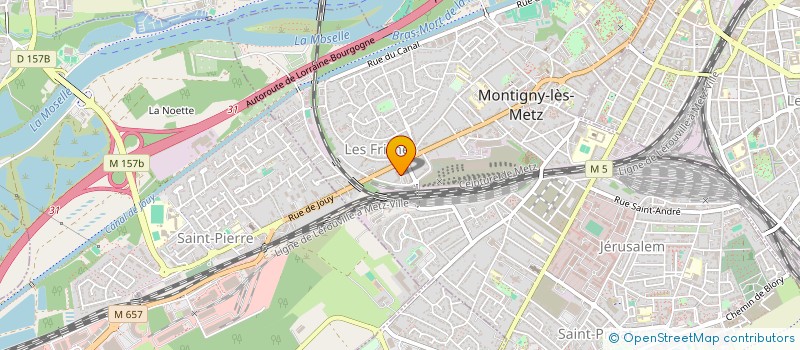 localisation de l'entreprise DBC4  MONTIGNY-LES-METZ