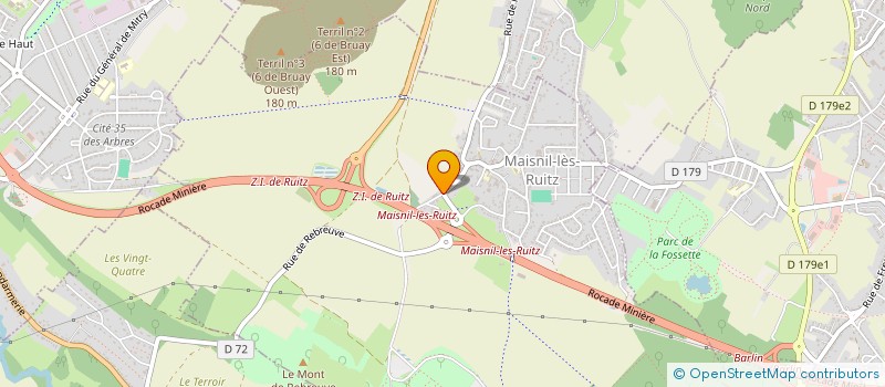 localisation de l'entreprise DBCD  MAISNIL-LES-RUITZ