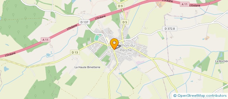 localisation de l'entreprise DBCONSULTANTS à AUTHON-DU-PERCHE
