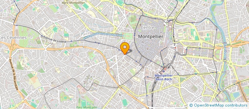 localisation de l'entreprise DBD à MONTPELLIER