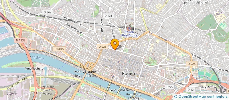 localisation de l'entreprise DBD&F  ROUEN