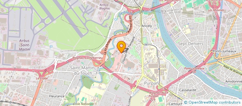 localisation de l'entreprise DBD MONTPELLIER HENRI IV à TOULOUSE