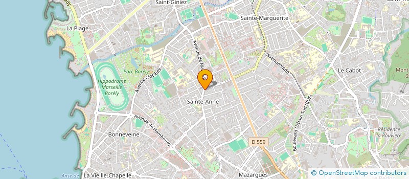 localisation de l'entreprise DBD SUD à MARSEILLE
