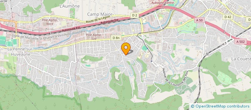 localisation de l'entreprise DBDANSE  AUBAGNE