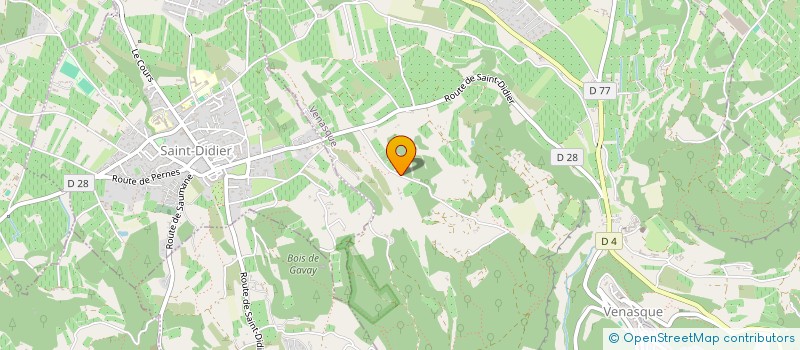 localisation de l'entreprise DBDM NEIGE  VENASQUE