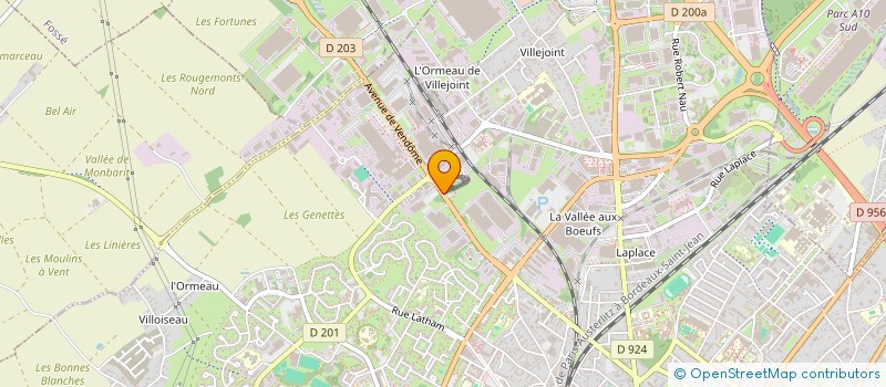 localisation de l'entreprise DBDS  PUILBOREAU