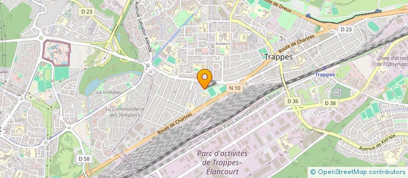 localisation de l'entreprise DBDS SPEED à TRAPPES