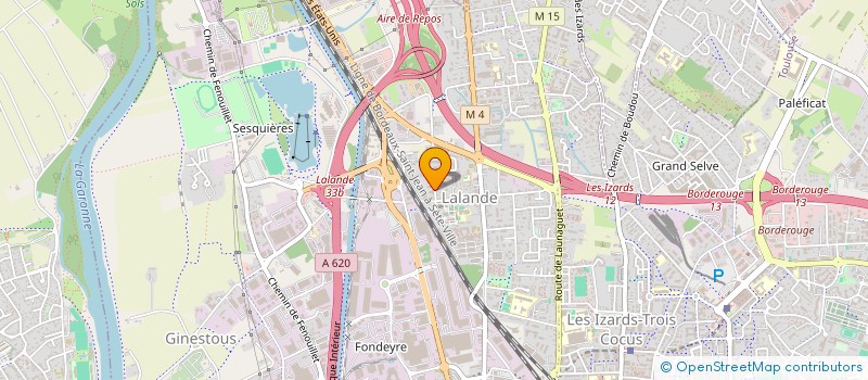 localisation de l'entreprise DBE CONSULTING  TOULOUSE
