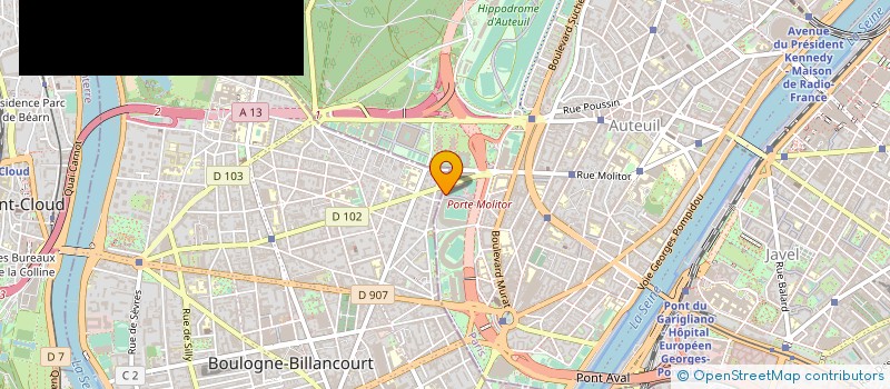 localisation de l'entreprise DBF MUSIC à PARIS