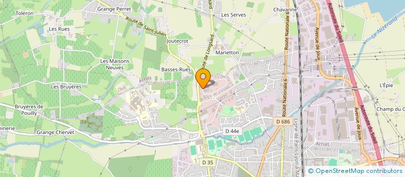 localisation de l'entreprise DBFI SARL à GLEIZE