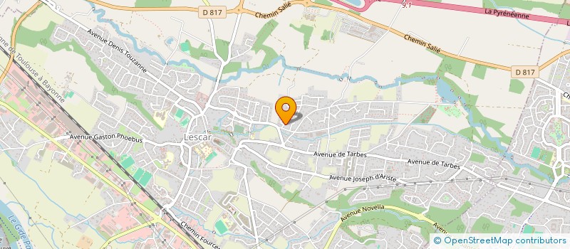 localisation de l'entreprise DBFIMMO  LESCAR