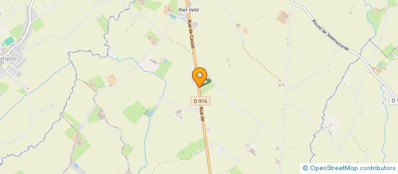 localisation de l'entreprise DBG  WORMHOUT