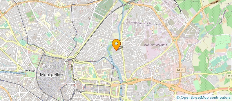 localisation de l'entreprise DBG  MONTPELLIER