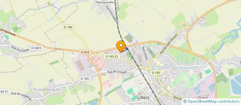 localisation de l'entreprise DBG ENTREPRISES HOLDING  LILLERS