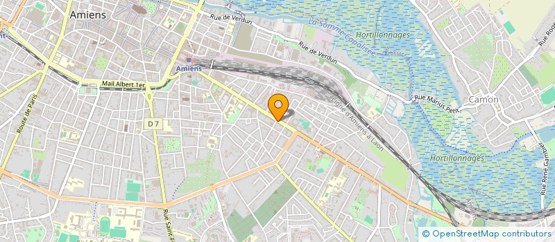 localisation de l'entreprise DBG SERVICES à AMIENS