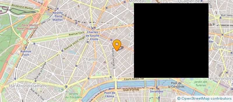 localisation de l'entreprise DBH MASKING à PARIS
