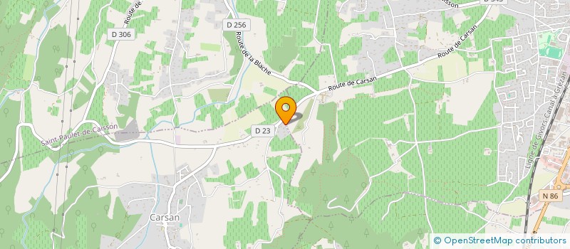 localisation de l'entreprise DBHNL  CARSAN