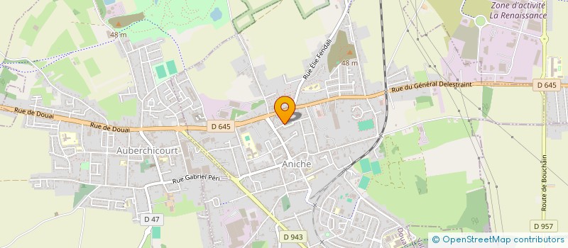 localisation de l'entreprise DBJ à ANICHE