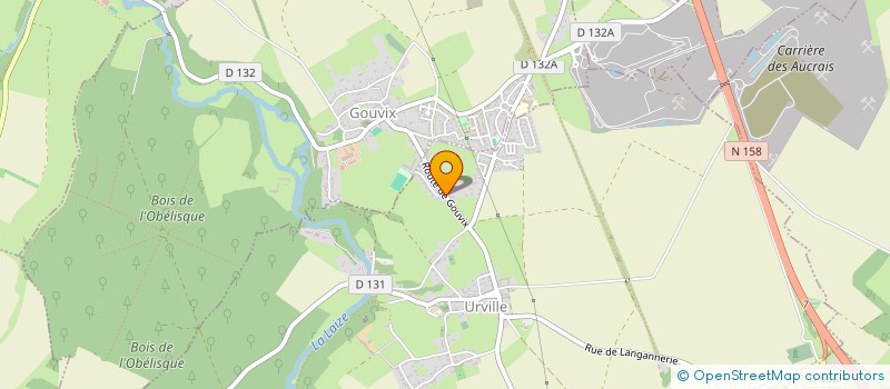 localisation de l'entreprise DBJ IMMO à URVILLE