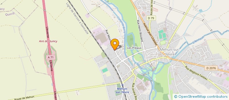 localisation de l'entreprise DBJR  MEHUN-SUR-YEVRE