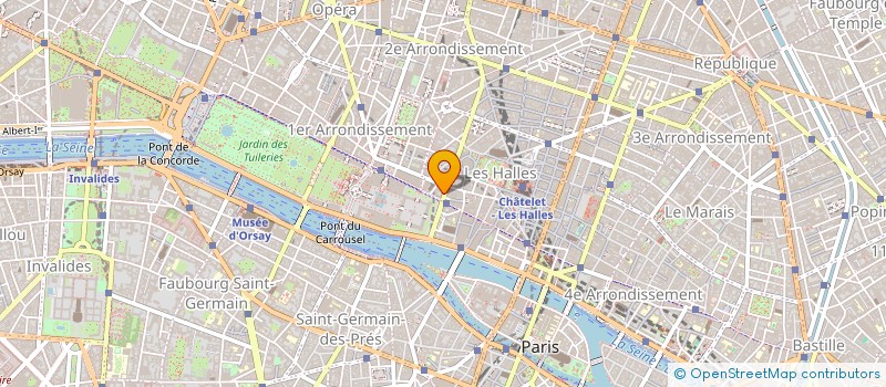 localisation de l'entreprise DBK à PARIS