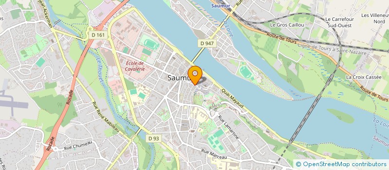 localisation de l'entreprise DBK.BOC à SAUMUR