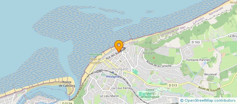 localisation de l'entreprise DBKM  HOULGATE