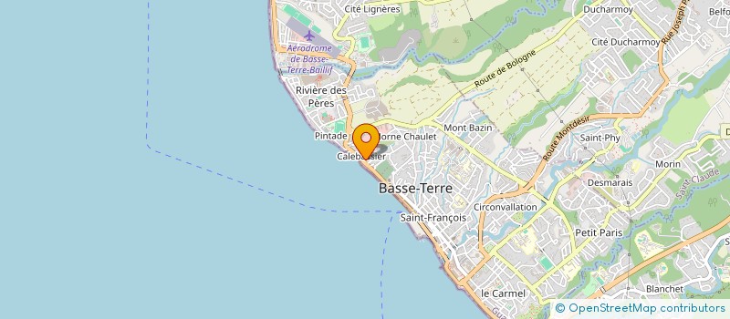localisation de l'entreprise DBL ANTILLES BTP à BASSE-TERRE