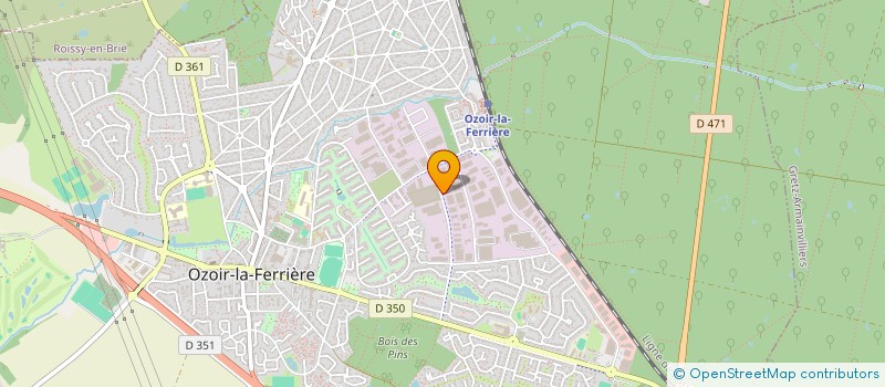 localisation de l'entreprise DBL AUTO  OZOIR-LA-FERRIERE