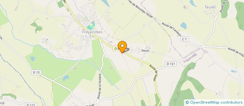 localisation de l'entreprise DBL IMMO  FREJAIROLLES